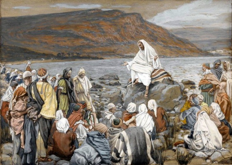 Brooklyn Museum Jesus Teaches the People by the Sea Jsus enseigne le peuple prs de la mer James Tissot overall