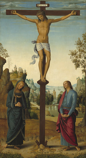 Crucifixion Pietro Perugino 040 wikimedia commons copiejpeg